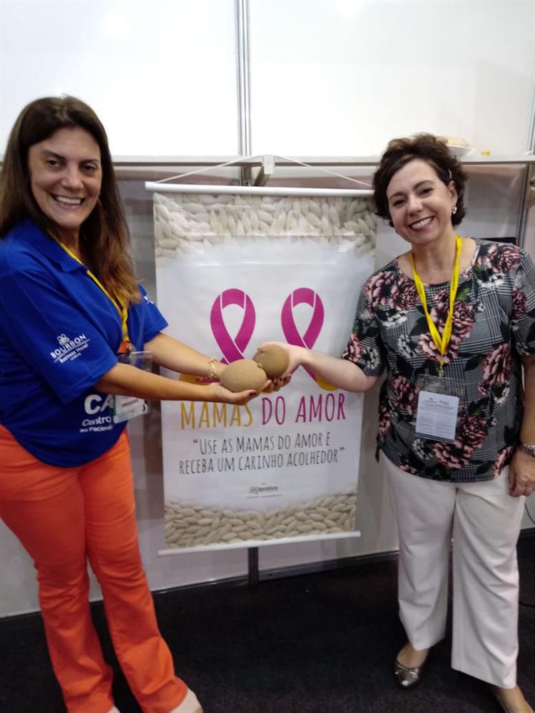  O projeto mamas do Amor com a Sra. Fernanda C. Bali apoio e parceria.